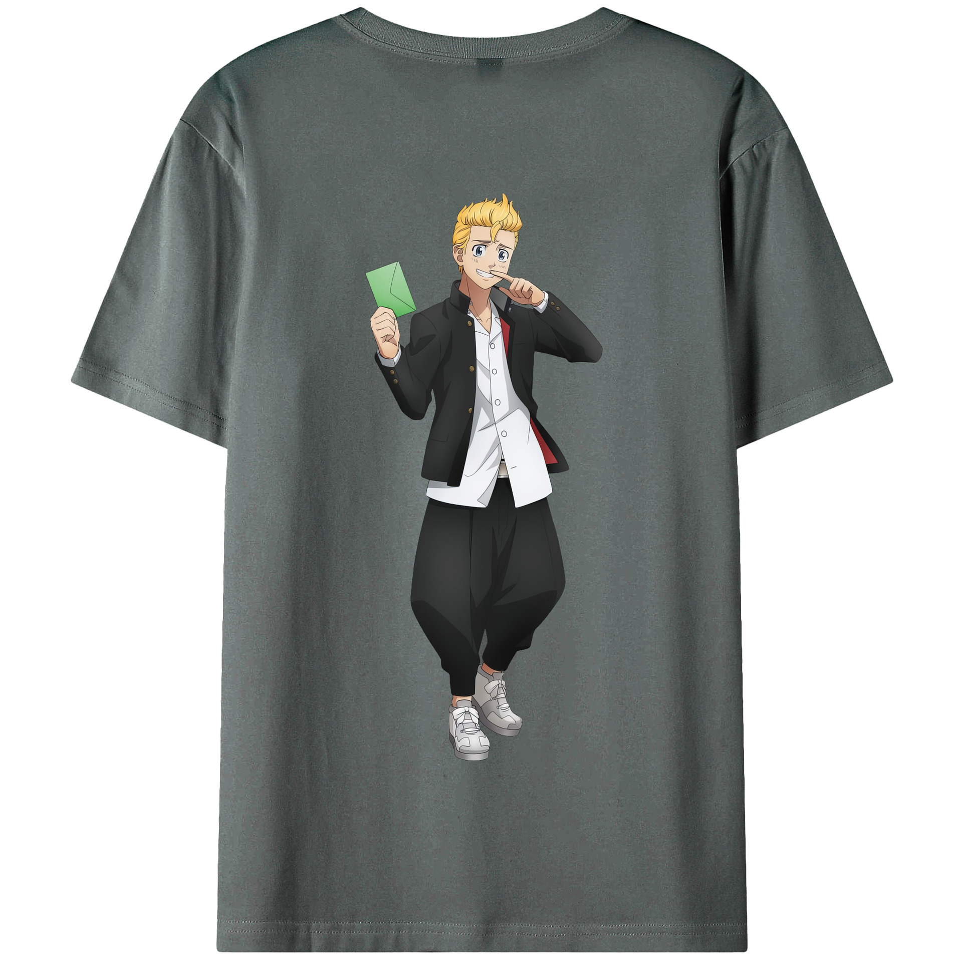 （画像用） 東京リベンジャーズ Tokyo Revengers 綿100％半袖Tシャツ（背面プリント）